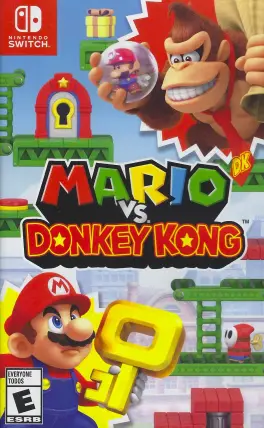 Capa de Mario vs. Donkey Kong (Switch)