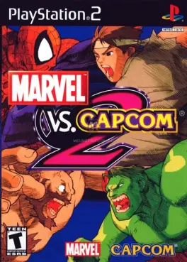 Capa de Marvel vs. Capcom 2 (PS2)