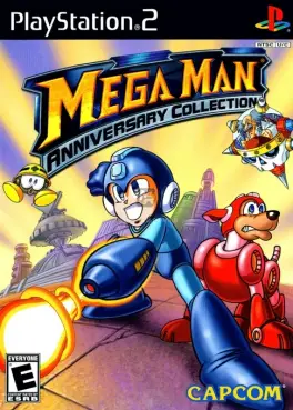 Capa de Mega Man Anniversary Collection (PS2)