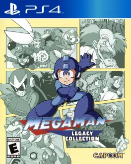 Capa de Mega Man Legacy Collection (PS4)