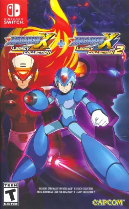 Capa de Mega Man X Legacy Collection 1 + 2 (Switch)