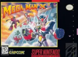 Capa de Mega Man X3 (SNES)