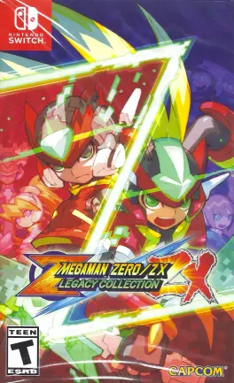 Capa de Mega Man Zero/ZX Legacy Collection (Switch)