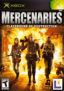 Capa de Mercenaries: Playground of Destruction (Xbox)