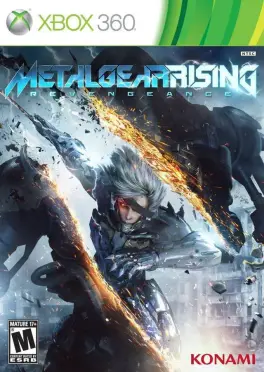 Capa de Metal Gear Rising: Revengeance (Xbox 360)