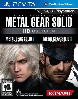 Capa de Metal Gear Solid HD Collection (PS Vita)
