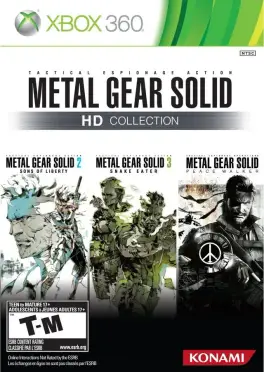 Capa de Metal Gear Solid HD Collection (Xbox 360)