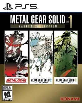Capa de Metal Gear Solid: Master Collection Vol. 1 (PS5)