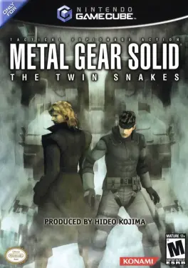 Capa de Metal Gear Solid: The Twin Snakes (GameCube)