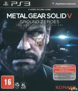 Capa de Metal Gear Solid V: Ground Zeroes (PS3)