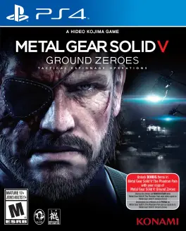 Capa de Metal Gear Solid V: Ground Zeroes (PS4)