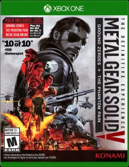 Capa de Metal Gear Solid V: The Definitive Experience (Xbox One)
