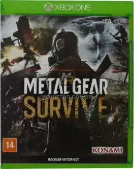 Capa de Metal Gear Survive (Xbox One)