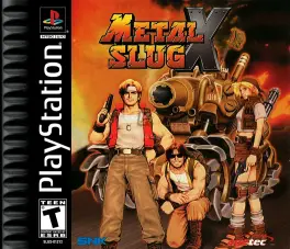 Capa de Metal Slug X (PS1)