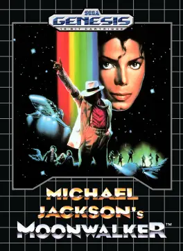 Capa de Michael Jackson's Moonwalker (Mega Drive)