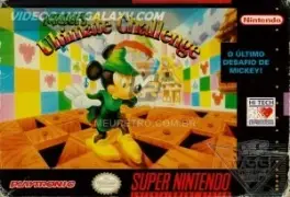 Capa de Mickey's Ultimate Challenge (SNES)