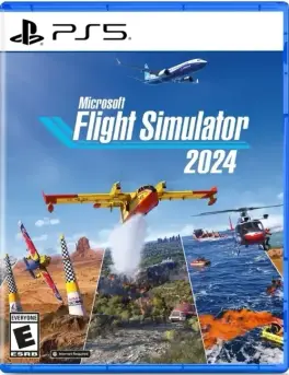 Capa de Microsoft Flight Simulator 2024 (PS5)
