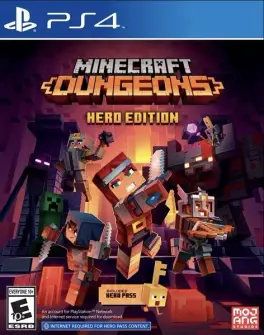 Capa de Minecraft Dungeons: Hero Edition (PS4)