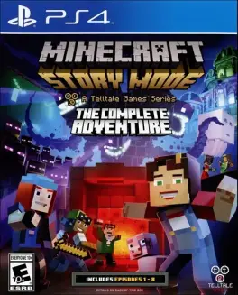 Capa de Minecraft: Story Mode - A Telltale Games Series - The Complete Adventure (PS4)