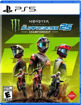 Capa de Monster Energy Supercross 25 (PS5)