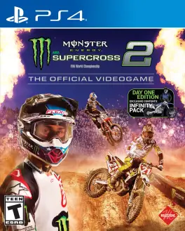 Capa de Monster Energy Supercross - The Official Videogame 2 (PS4)
