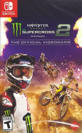 Capa de Monster Energy Supercross: The Official Videogame 2 (Switch)