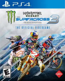 Capa de Monster Energy Supercross - The Official Videogame 3 (PS4)