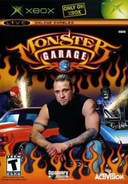 Capa de Monster Garage (Xbox)