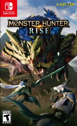 Capa de Monster Hunter Rise (Switch)
