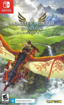 Capa de Monster Hunter Stories 2: Wings of Ruin (Switch)