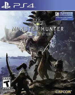 Capa de Monster Hunter: World (PS4)