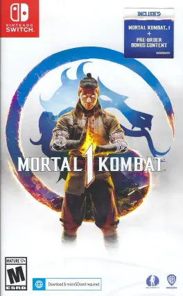 Capa de Mortal Kombat 1 (Switch)