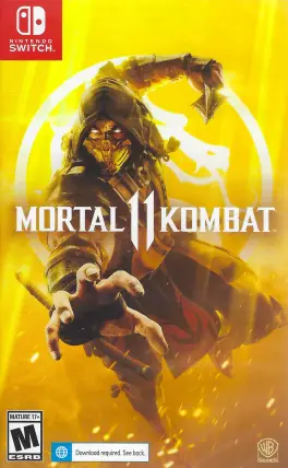 Capa de Mortal Kombat 11 (Switch)
