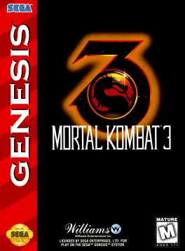 Capa de Mortal Kombat 3 (Mega Drive)