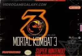 Capa de Mortal Kombat 3 (SNES)