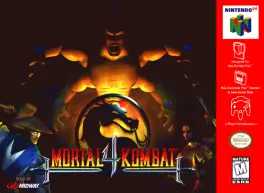 Capa de Mortal Kombat 4 (N64)