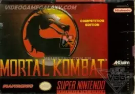 Capa de Mortal Kombat (SNES)