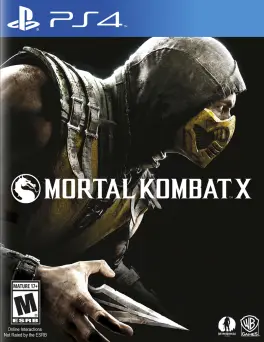 Capa de Mortal Kombat X (PS4)