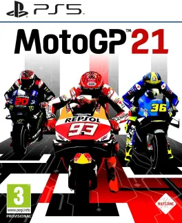 Capa de MotoGP 21 (PS5)