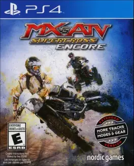 Capa de MX vs. ATV Supercross Encore (PS4)