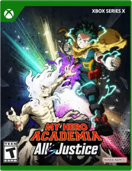 Capa de My Hero Academia: All's Justice (Xbox Series)