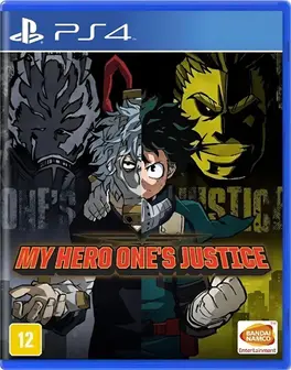 Capa de My Hero One's Justice (PS4)