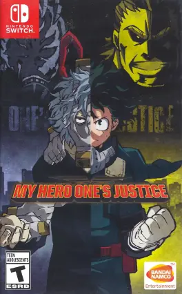 Capa de My Hero One's Justice (Switch)