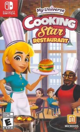 Capa de My Universe: Cooking Star Restaurant (Switch)
