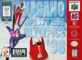 Capa de Nagano Winter Olympics '98 (N64)