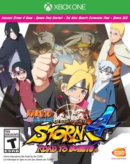 Capa de Naruto Shippuden: Ultimate Ninja Storm 4 - Road to Boruto Expansion (Xbox One)