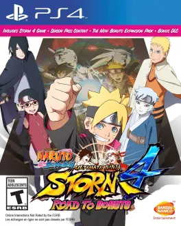 Capa de Naruto Shippuden: Ultimate Ninja Storm 4 - Road to Boruto (PS4)