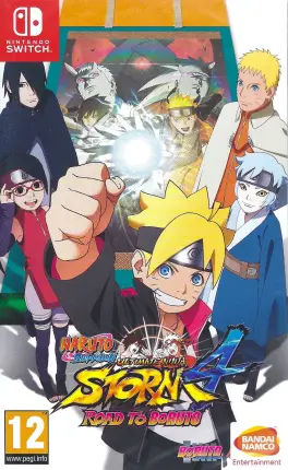 Capa de Naruto Shippuden: Ultimate Ninja Storm 4 - Road to Boruto (Switch)