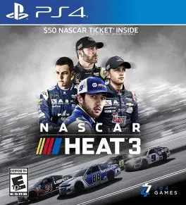 Capa de NASCAR Heat 3 (PS4)
