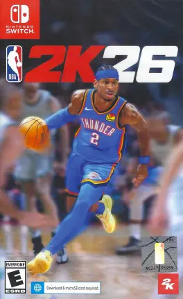 Capa de NBA 2K26 (Switch)